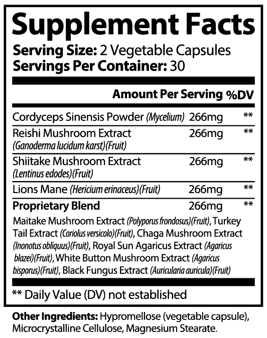Ultra Max Mushroom Complex