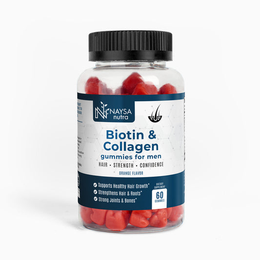 Biotin & Collagen Gummies for Men