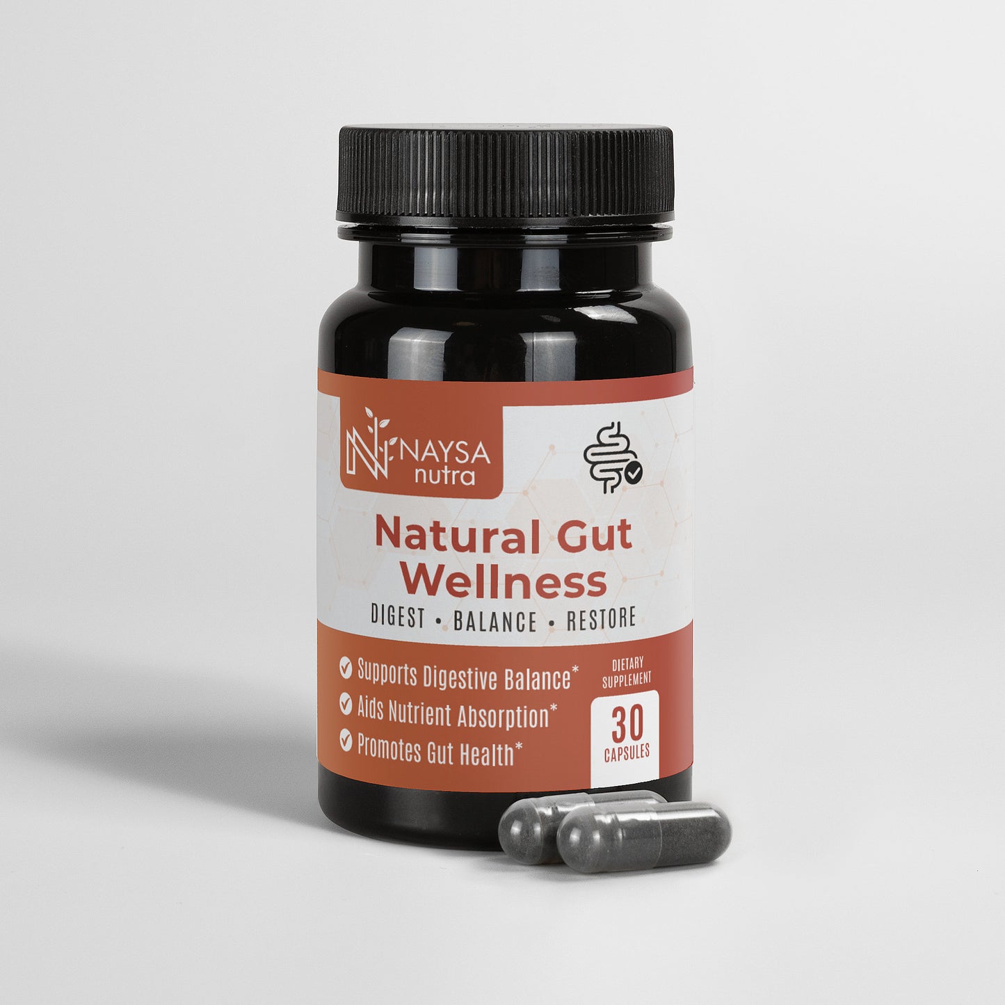 Natural Gut Wellness Capsules
