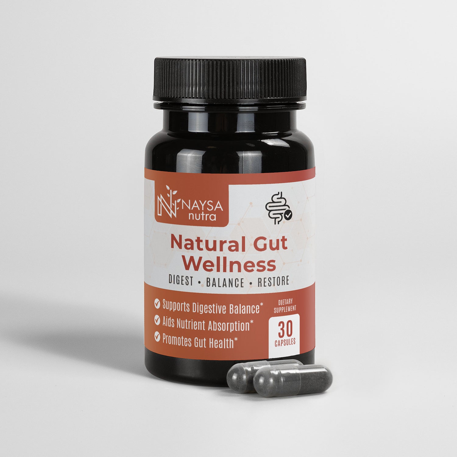 Natural Gut Wellness Capsules