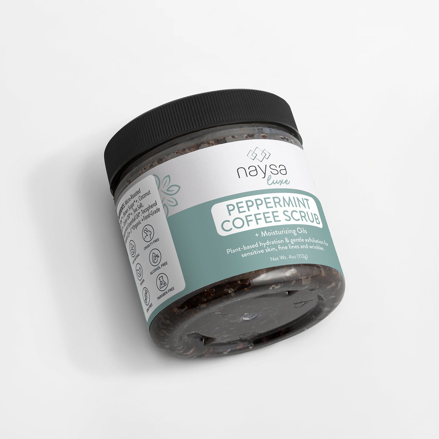Peppermint Coffee Scrub