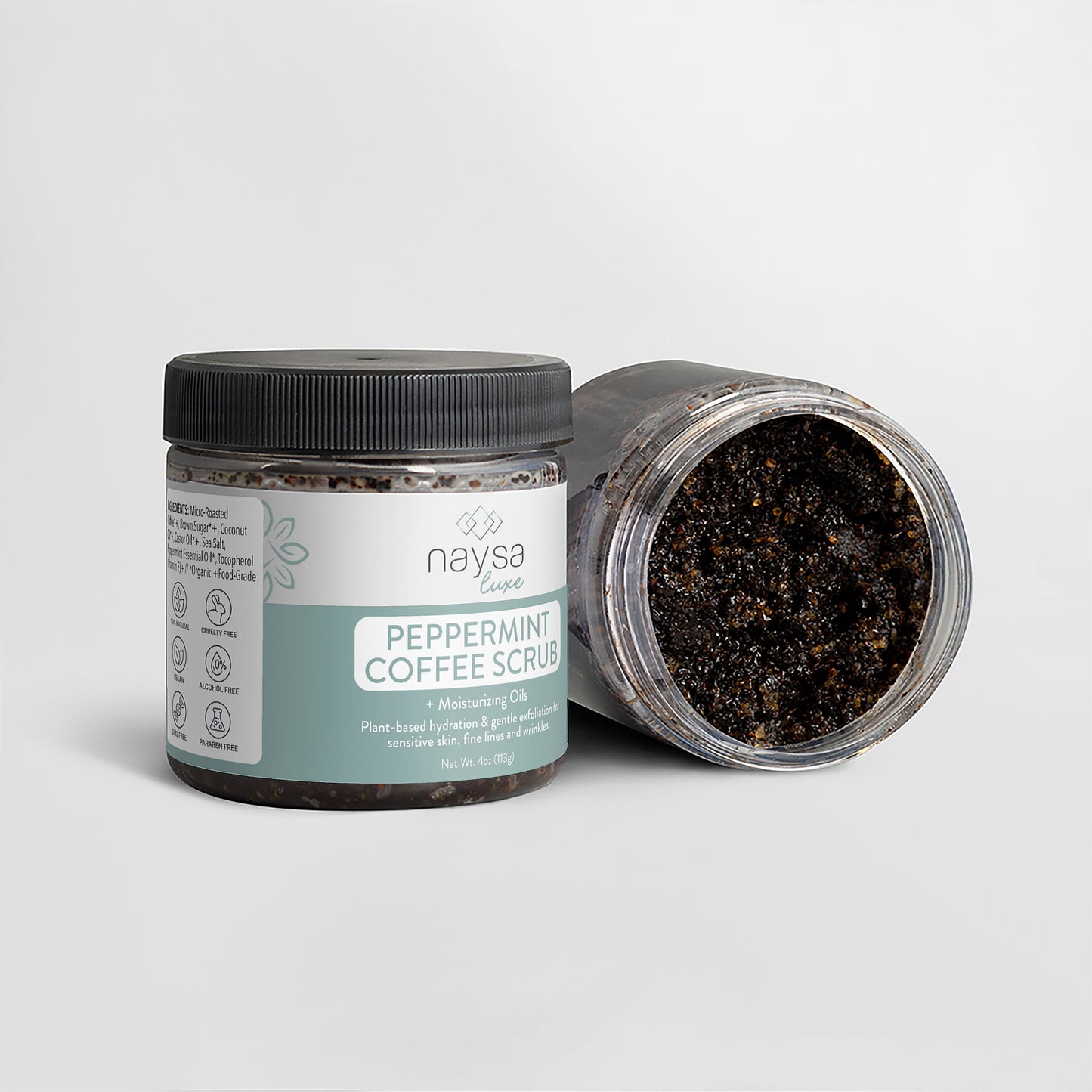Peppermint Coffee Scrub