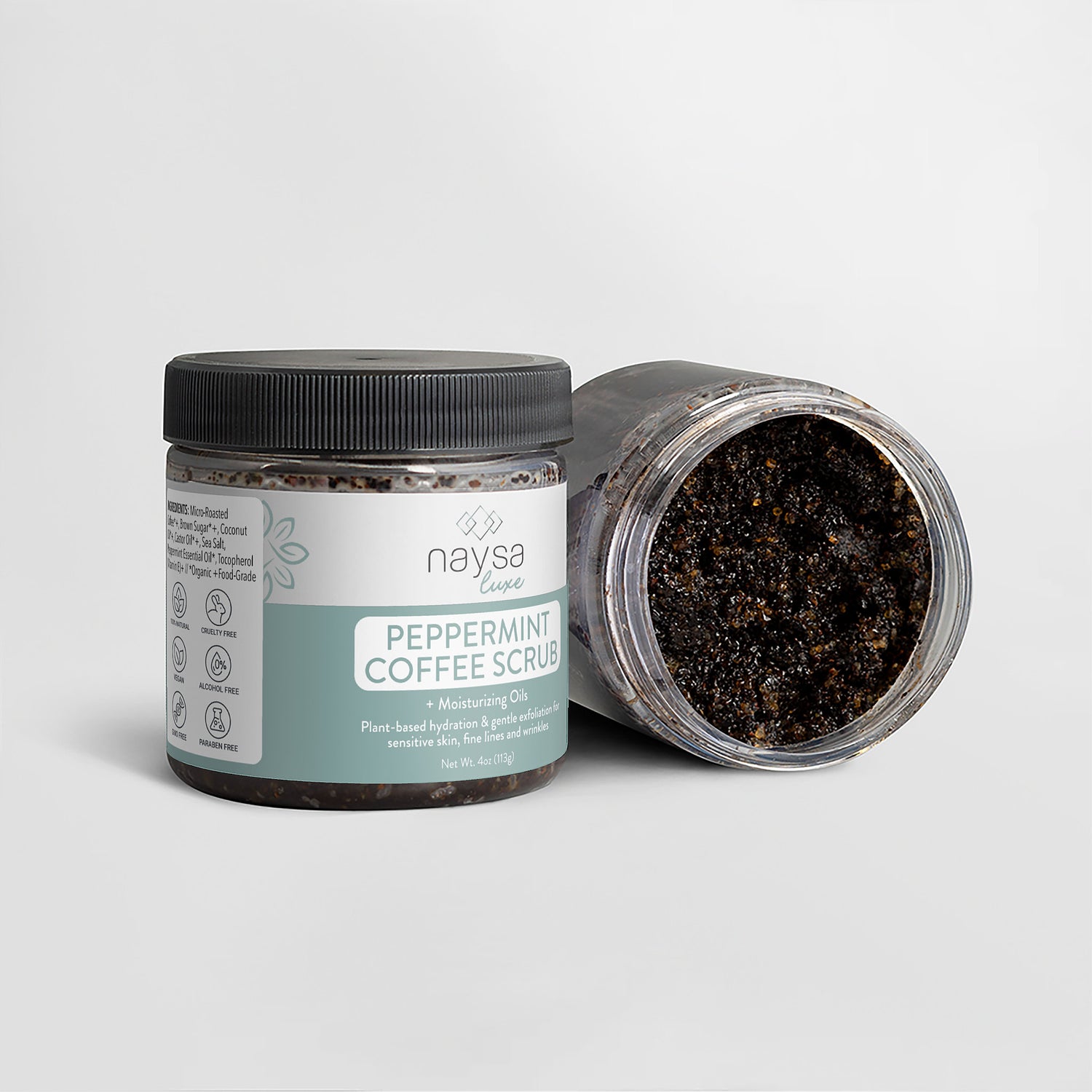 Peppermint Coffee Scrub
