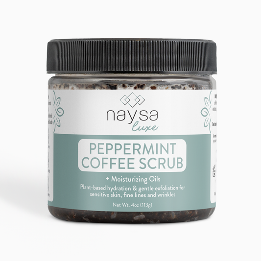 Peppermint Coffee Scrub
