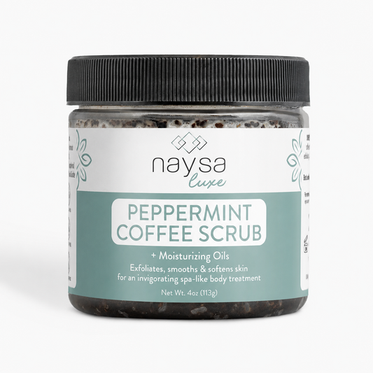 Peppermint Coffee Scrub